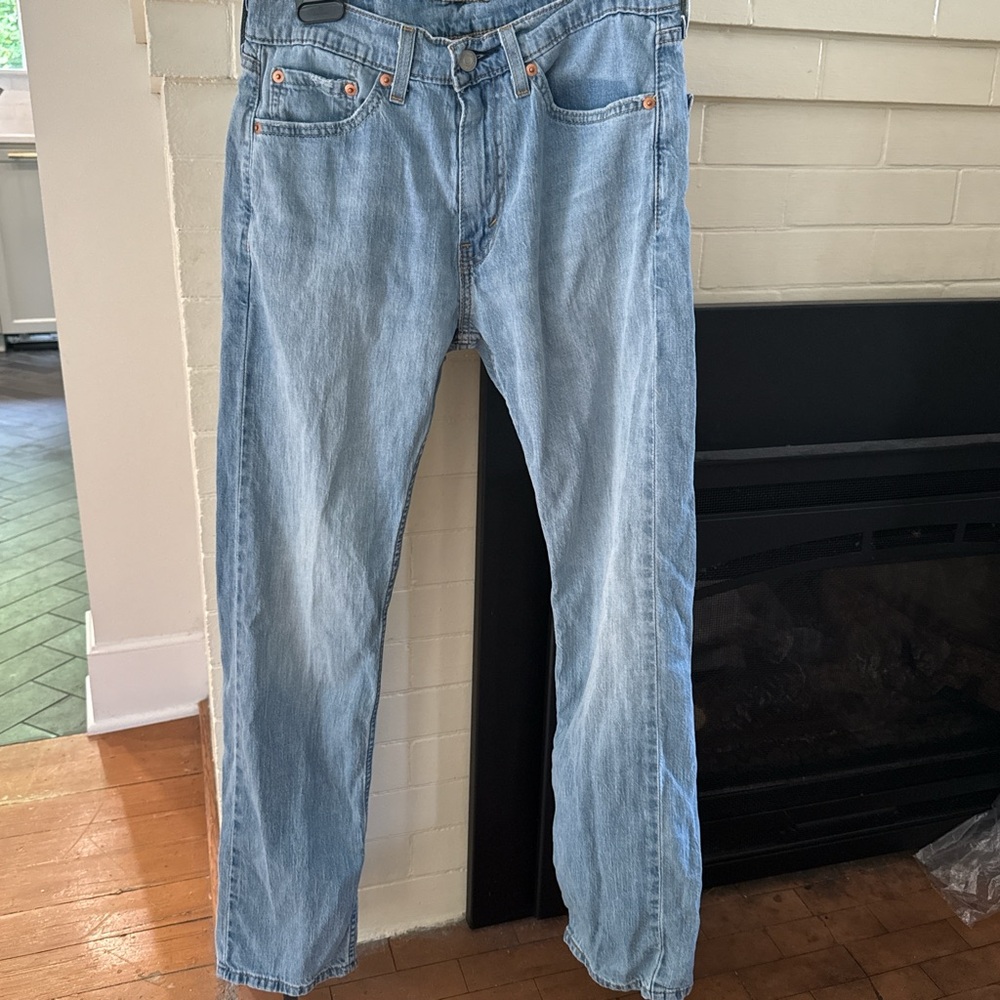 Levi's Men's Classic Light Blue Straight Jeans